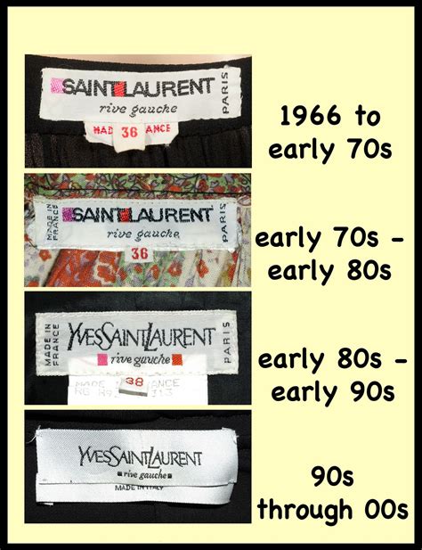 vintage ysl lied|vintage ysl labels.